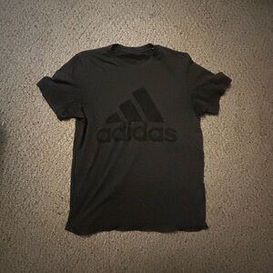 Adidas Black Short Sleeve Tee Casual Wear
